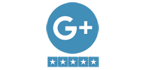 5 star google+ rating
